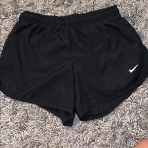 Black nike shorts